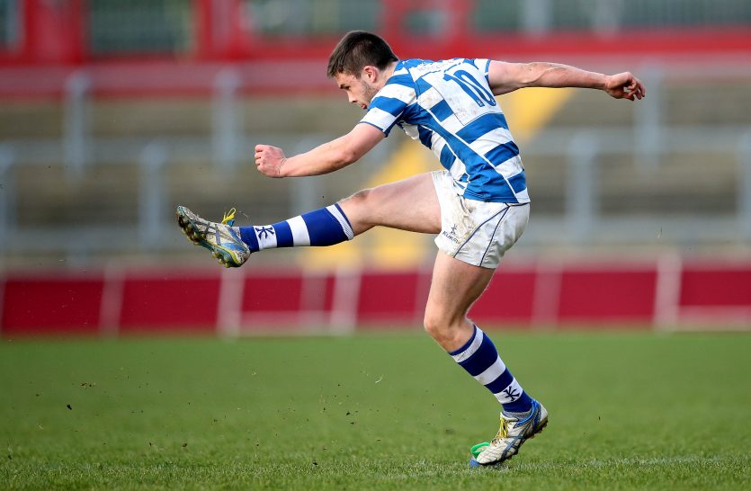 Image: Bill Johnston in action for Rockwell College during the school's 2015 Munster Schools Senior Cup winning campaign. 