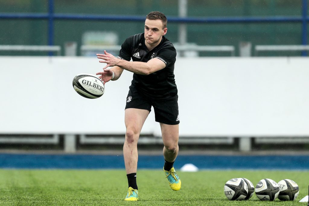 Nick McCarthy at Leinster training in April.