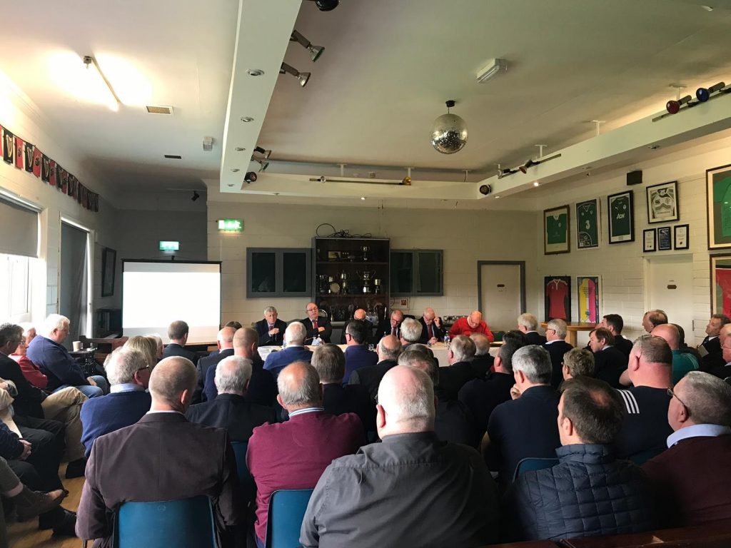 Last night's AGM was held in Tralee RFC.